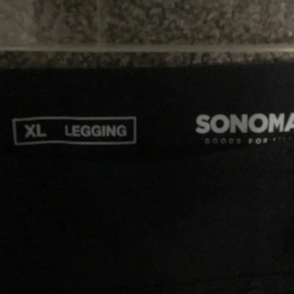 Sonoma Black High Rise Legging Size XL NWT!